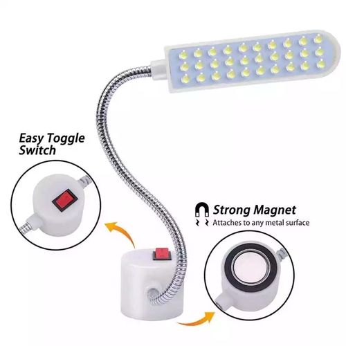 Generic Éclairage LED pour des Machine à coudre / lumière de couture  magnétique à prix pas cher
