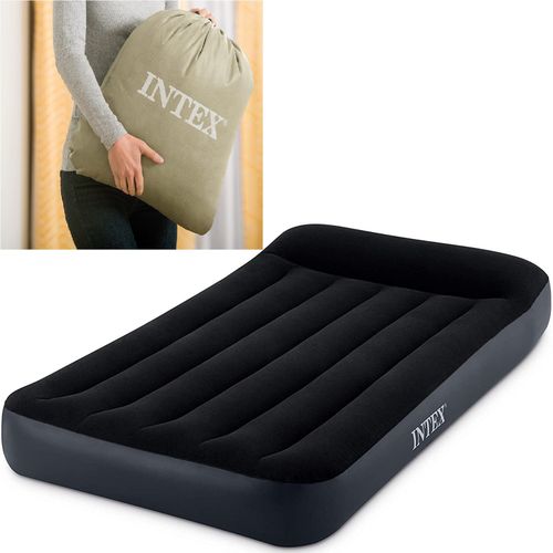 Matelas gonflable Pillow Rest Mid Rise 1 personne INTEX
