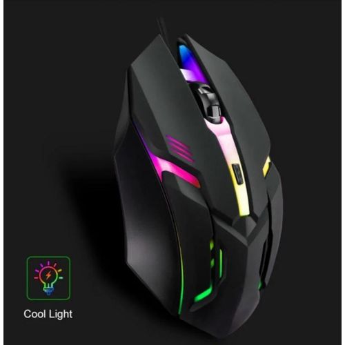 product_image_name-Generic-M66 Souris Gaming filaire USB avec LED 7 couleurs respiration pour PC-6