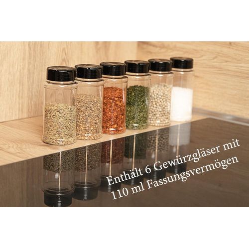 product_image_name-Generic-منظم توابل معلق قابل للسحب مصنوع من بلاستيك رمادي وأبيض مع تركيب لاصق بدون حفر لرف المطبخ-7