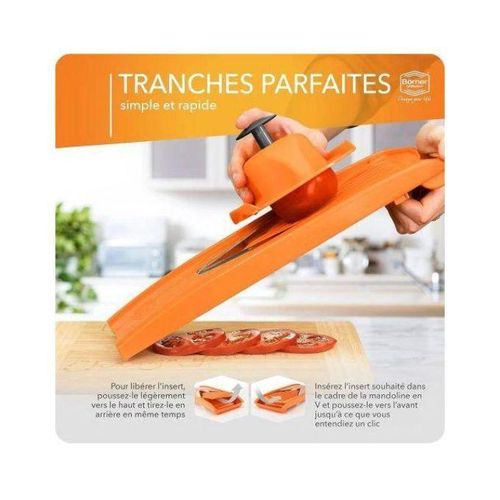 product_image_name-Generic-Râpe Légumes - trancheuse - Machine De Découpe De Légumes orange-2