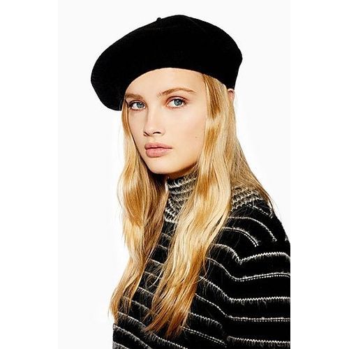 Generic Couleur NOIR Béret Francais Femme bonnet hiver printemps casquette  chapeau à prix pas cher