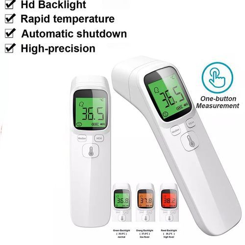 Thermomètre Frontal Bebe et Adultes, Thermometre Medical Numérique sans  Contact pour la Fièvre, Thermomètre Infrarouge précis