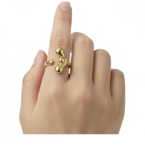 product_image_name-Generic-خاتم من الفولاذ المقاوم للصدأ قابل للتعديل بوهمي عتيق محار زهرة البحر أنيق مجوهرات-3