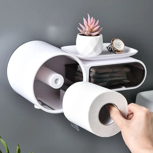 Distributeur papier toilette porte-rouleau one