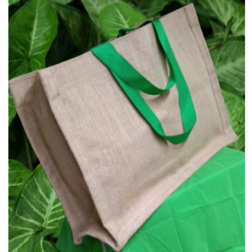 Generic Tote Bag en Toile de Jute Naturel et Biod gradable prix