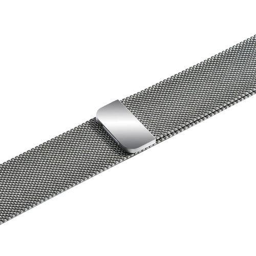 product_image_name-Generic-Bracelet Magnétique Gris Boucle Milanaise pour apple watch en Metal Acier inoxydable de LUXE - 42mm-5