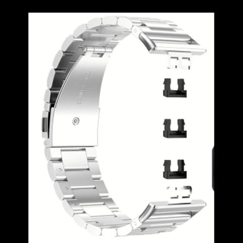 Generic Bracelet de rechange pour montre connectée Huawei , en acier et  métal , boucle pliable , pour femmes et hommes à prix pas cher