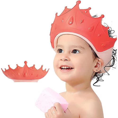 Generic Bonnet de douche pour bébé,Chapeau imperméable pour enfants protège  les oreilles et les yeux à prix pas cher