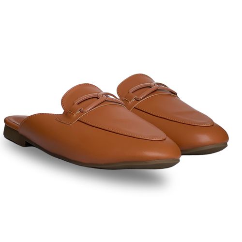 Generic mules femme Chic et Confortable Marron prix pas cher