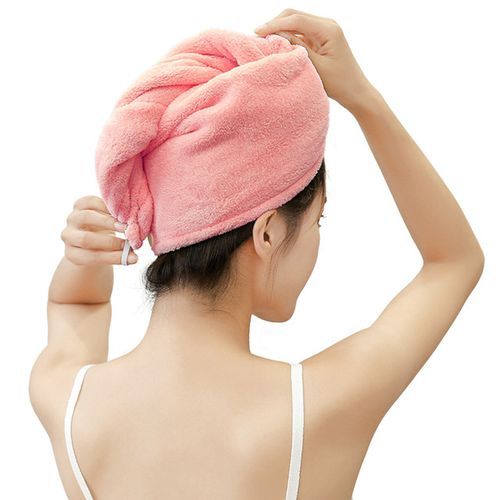 Generic Serviette Microfibre Douce Cheveux à prix pas cher