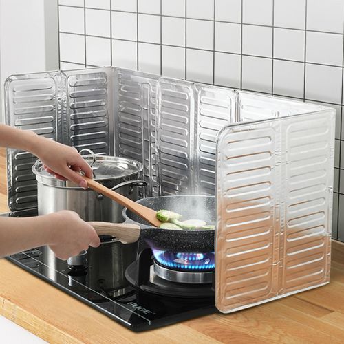 Protection de mur pour plaque de cuisine anti-graisse