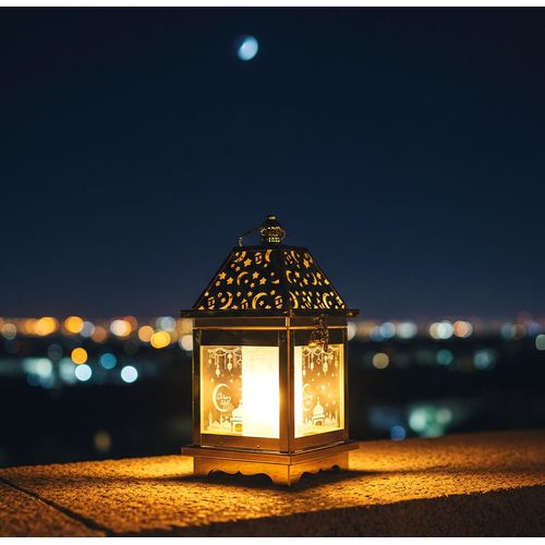 product_image_name-Generic-Lanterne LED et sonore traditionnelle et belle décoration, Fanous Ramadan Mubarak -2