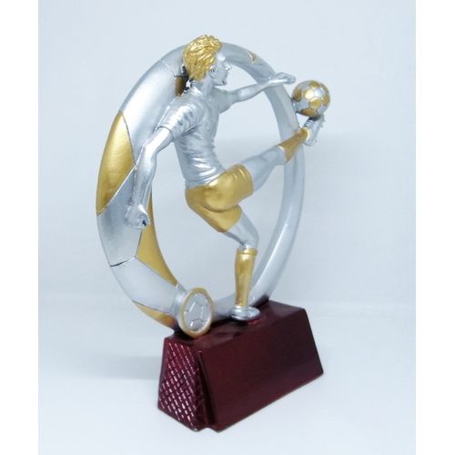 TROPHÉE FOOT LUXE RÉSINE 53CM - Equipa SARL