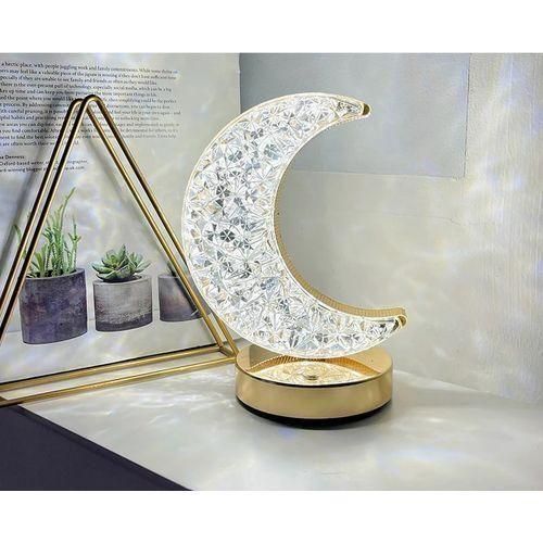 product_image_name-Generic-Lampe de Table LED Cristal Lune Tactile-2