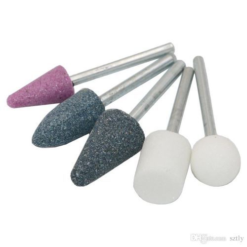 Generic Ensemble de pierres montées abrasives meule de meulage outils  rotatifs Dremel à prix pas cher