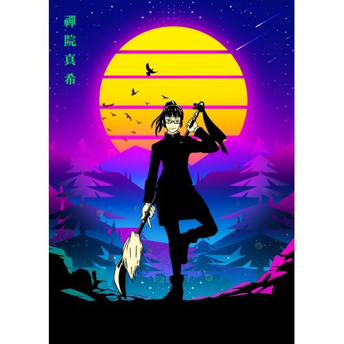 product_image_name-Generic-Maki jujutsu kaisen  Style 3 Poster Chambre Haute Qualité-1