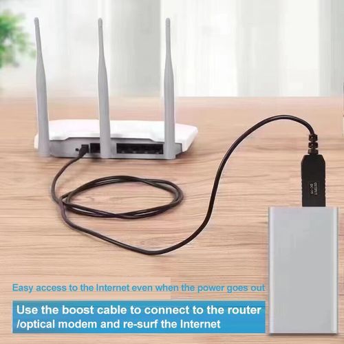 Generic Cable 5V À 12V convertisseur USB vers Routeur Modem Wifi à prix pas  cher