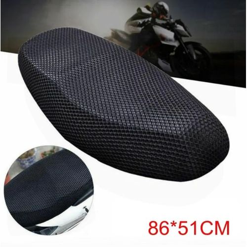 Coussin de siège antidérapant pour vélo de moto 3D Housse de coussin de  coussin de moto pneumatique (XL) Fantablau