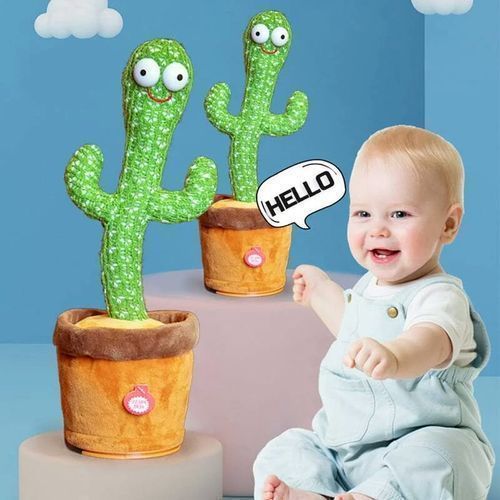 Cactus dansant jouets pour bébé de 6 à 12 mois jouet cactus - Temu