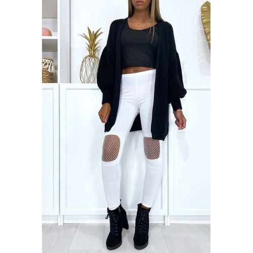 product_image_name-Generic-Legging blanc avec des résille aux genoux-2
