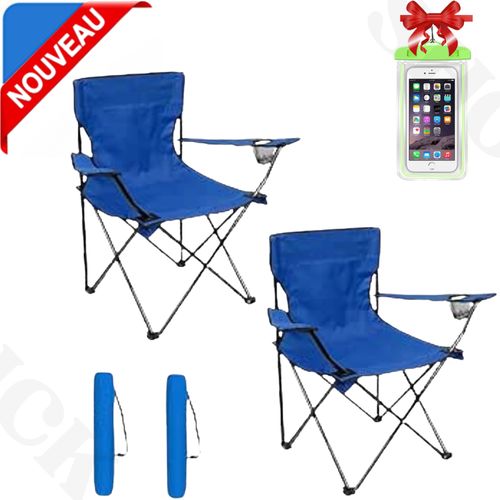 product_image_name-Generic-2كرسي شاطئ، كرسي تخييم صيد قابل للطي مع حامل زجاجات وحقيبة + جراب مقاوم للماء-1