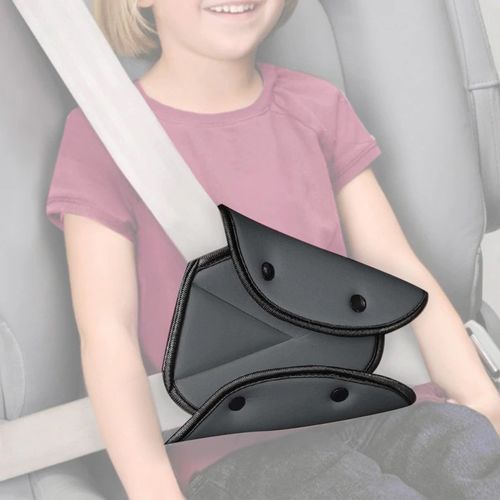 Generic Siège de voiture Couvercle de ceinture de sécurité Stable Triangle  clips de protection bébé à prix pas cher