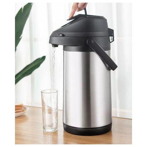product_image_name-Elite-Carafe à café isotherme en acier inoxydable 4L, thermos thermique, distributeur de boissons-5