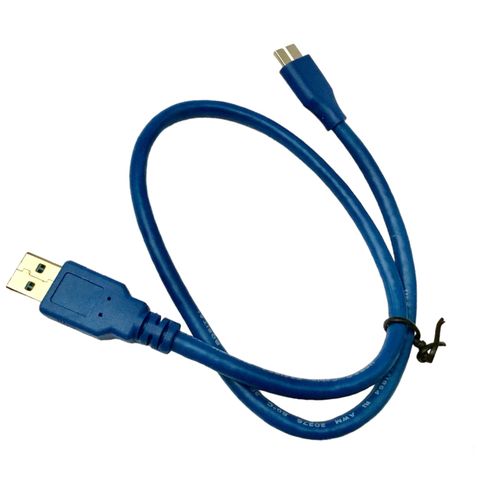 Blue Diamond Câble USB 2.0 type A à miniUSB type B de 6' (petits disque  durs externes)