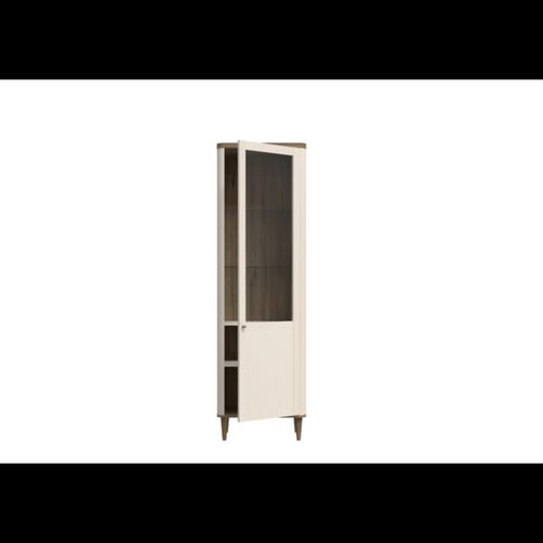 product_image_name-Kitea-Grande Vitrine 1 Porte LACETTI - Beige-4