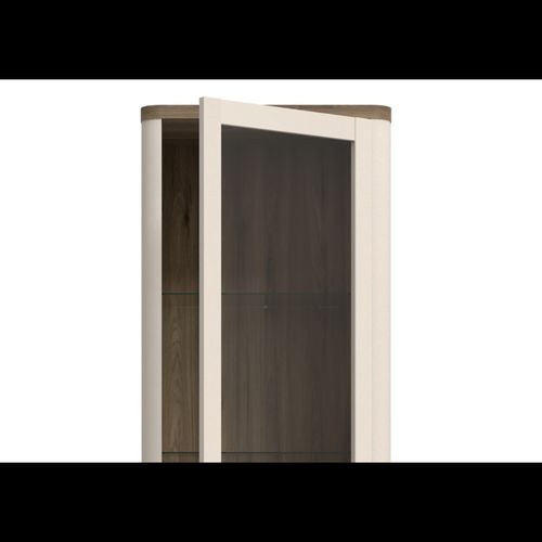 product_image_name-Kitea-Grande Vitrine 1 Porte LACETTI - Beige-5