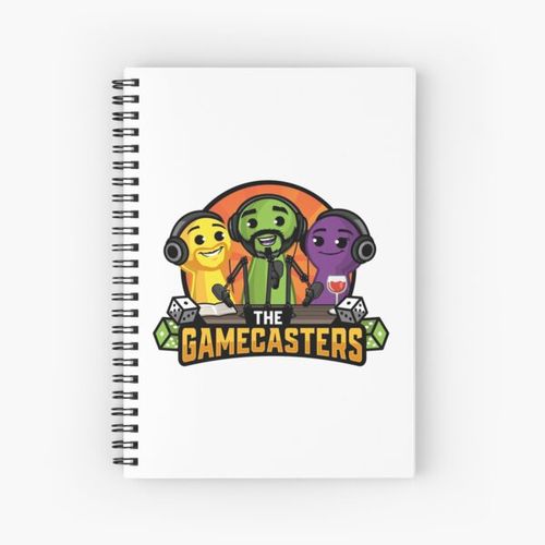 product_image_name-Generic-The Gamecasters Spiral Notebook Bloc note-1