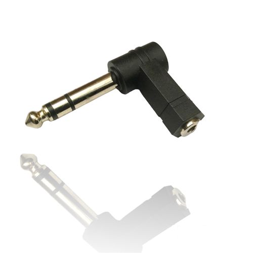 Adaptateur Stéréo Jack 6,35 mm Male 3,5 mm Femelle pas cher