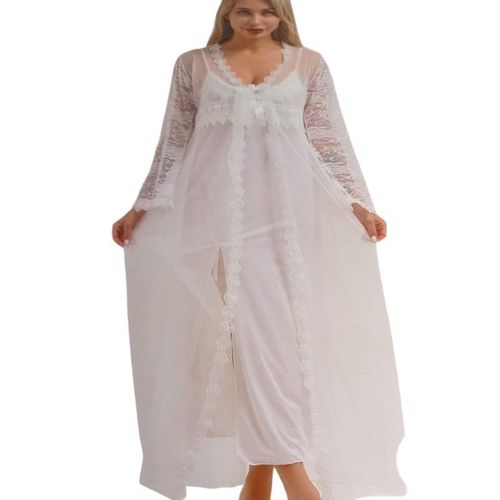 Generic Ensemble chemise de nuit Blanc a prix pas cher Jumia Maroc