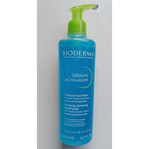 product_image_name-Bioderma-Sébium Gel Moussant Nettoyant Purifiant - ORIGINE FRANCE -200ml-2