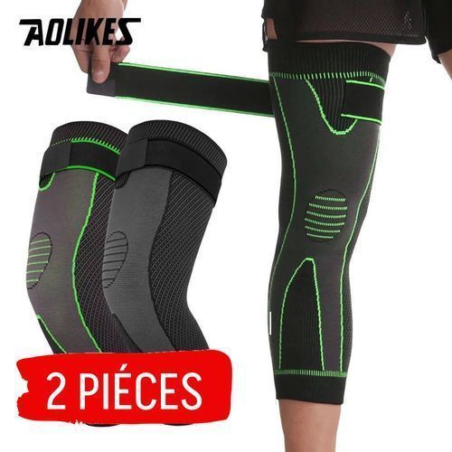 product_image_name-Generic-باك من قطعتين من حزام الركبة والرجل بحزام لاصق، دعامة الركبة الرياضي الطبي، يدعم الركبة ويحميها أثناء ممارسة الرياضة، يحمي الرجل من البرد أثناء فصل الشتاء-1