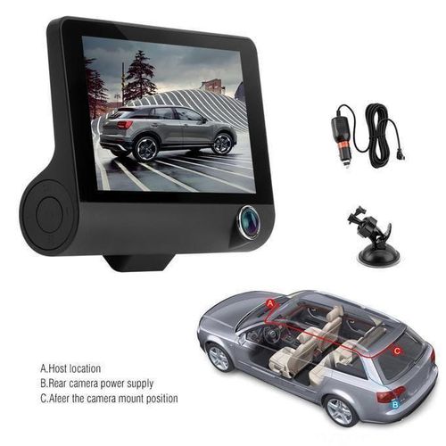 product_image_name-Generic-كاميرا سيارة سوداء HD 3 عدسات - رؤية شاملة 360°-5