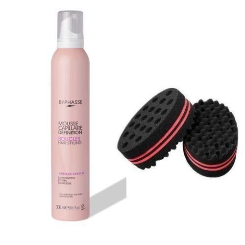 Byphasse MOUSSE BOUCLES (300ML.) + Curl Sponge