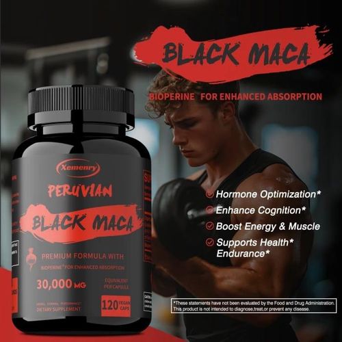 product_image_name-Superfoods-Maca Noire Péruvienne 30000mg - Énergie Et Endurance, Booster De Testostérone-6