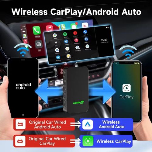 Adaptateur sans fil Android Auto pour Wired Android Auto Car Plug & Play  Configuration facile Aa Android sans fil