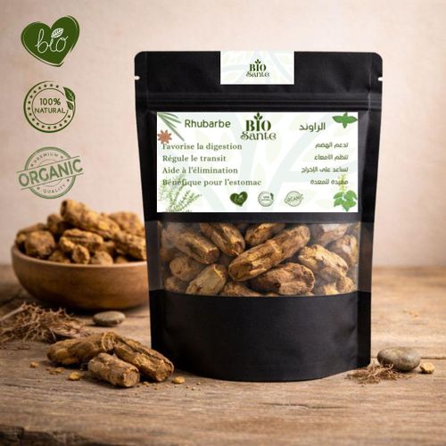 product_image_name-BIO SANTE-Rhubarbe en racines sèches 250g usage traditionnel-1