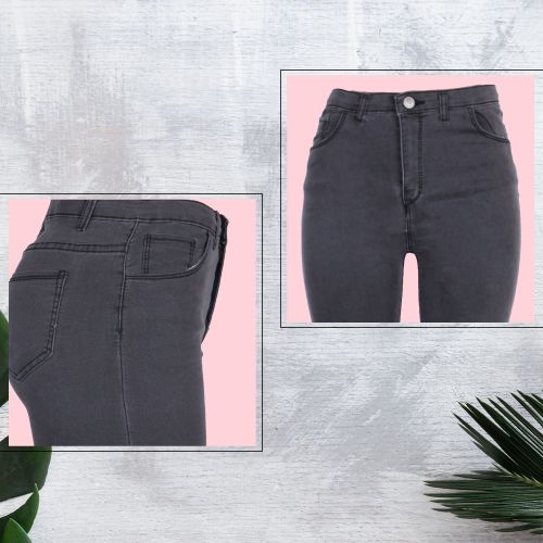 Camellia Jean SLim Elastique gris Bon Qualite a prix pas cher Jumia Maroc