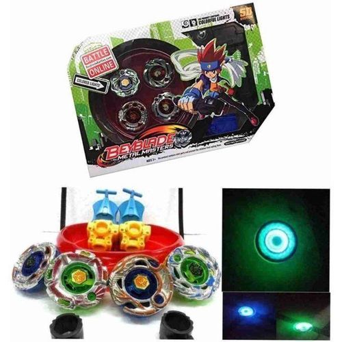 product_image_name-Generic-حلبة 4 بلابل Beyblade Metal Masters مزودة بإضاءة LED (ألوان عشوائية للبلابل)-5