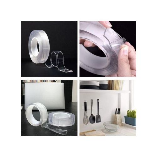 product_image_name-Generic-Scotch - Ruban Double Face // Transparent et Pas de Trace // Réutilisation, lavable, Étanche, Ruban Adhésif-7