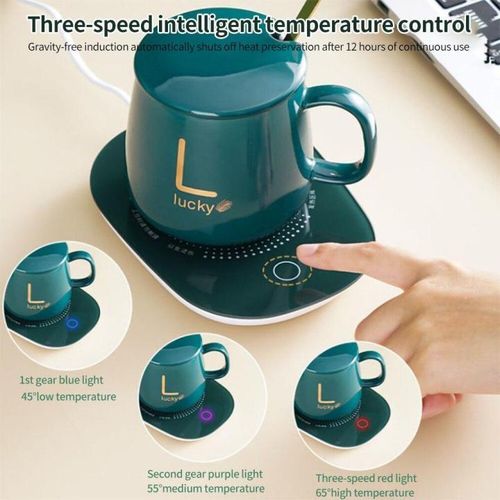 product_image_name-Generic-Chauffe-Tasse Électrique USB avec Tasse en Céramique – Maintien au Chaud Intelligent pour Bureau et Maison-3