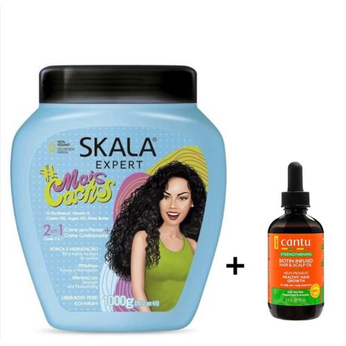 product_image_name-Skala-Mais Cachos Crème Bouclante 2en1+Cantu Huile fortifiante à la biotine,-1