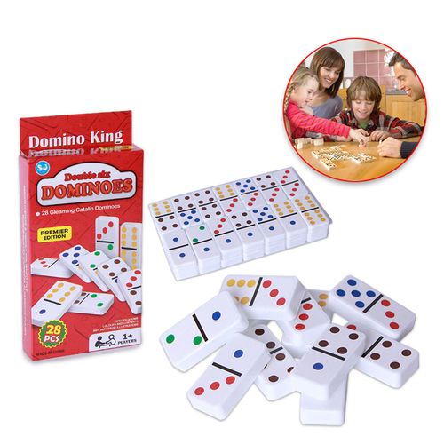 Generic Jeu domino - double six - 28 piéce - plus d'un joueur à