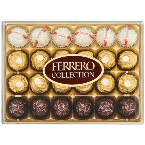 Ferrero Rocher Coffret Collection 24 pièces Rochers, Rond chocolat