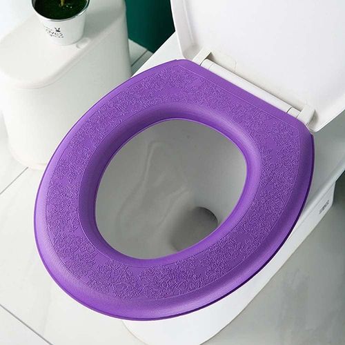 Generic Coussin de Siège de Toilette Housse de Siège de Toilette Souple,  Doux et Lavable à prix pas cher