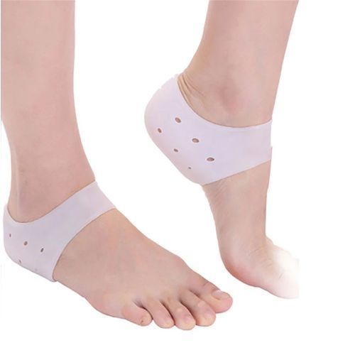 Generic Silicone Protège-talon, Talonnette souple Chaussettes à prix pas  cher